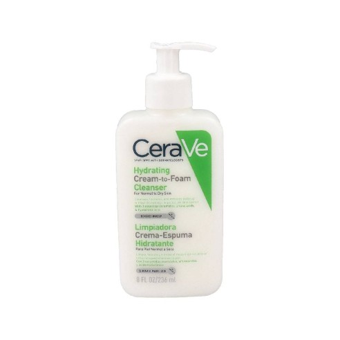 CERAVE LIMPIADORA CREMA ESPUMA HIDRATANTE  1 ENVASE 236 ml