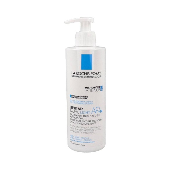 LIPIKAR BAUME LIGHT  1 BOTELLA 400 ml CON DOSIFICADOR