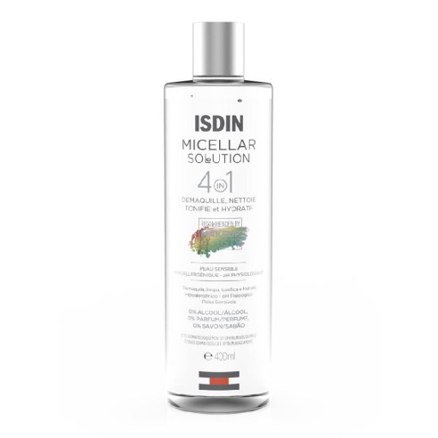 ISDIN MICELLAR SOLUTION  1 ENVASE 400 ml