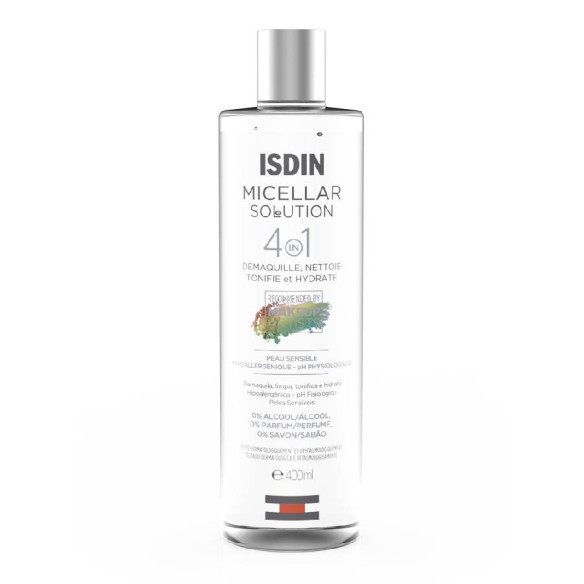 ISDIN MICELLAR SOLUTION  1 ENVASE 400 ml