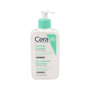 CERAVE GEL LIMPIADOR ESPUMOSO  236 ML